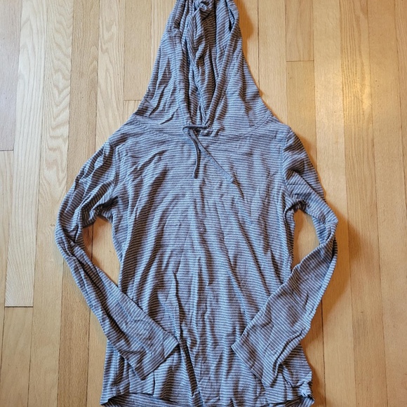 Eddie Bauer outdoor stripped hoodie medium - Picture 1 of 2